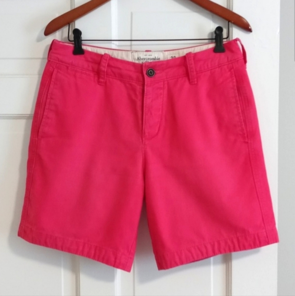 💖Abercrombie & Fitch💖 - Men's Hot Pink Chino Short